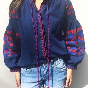 Embroidered blouse